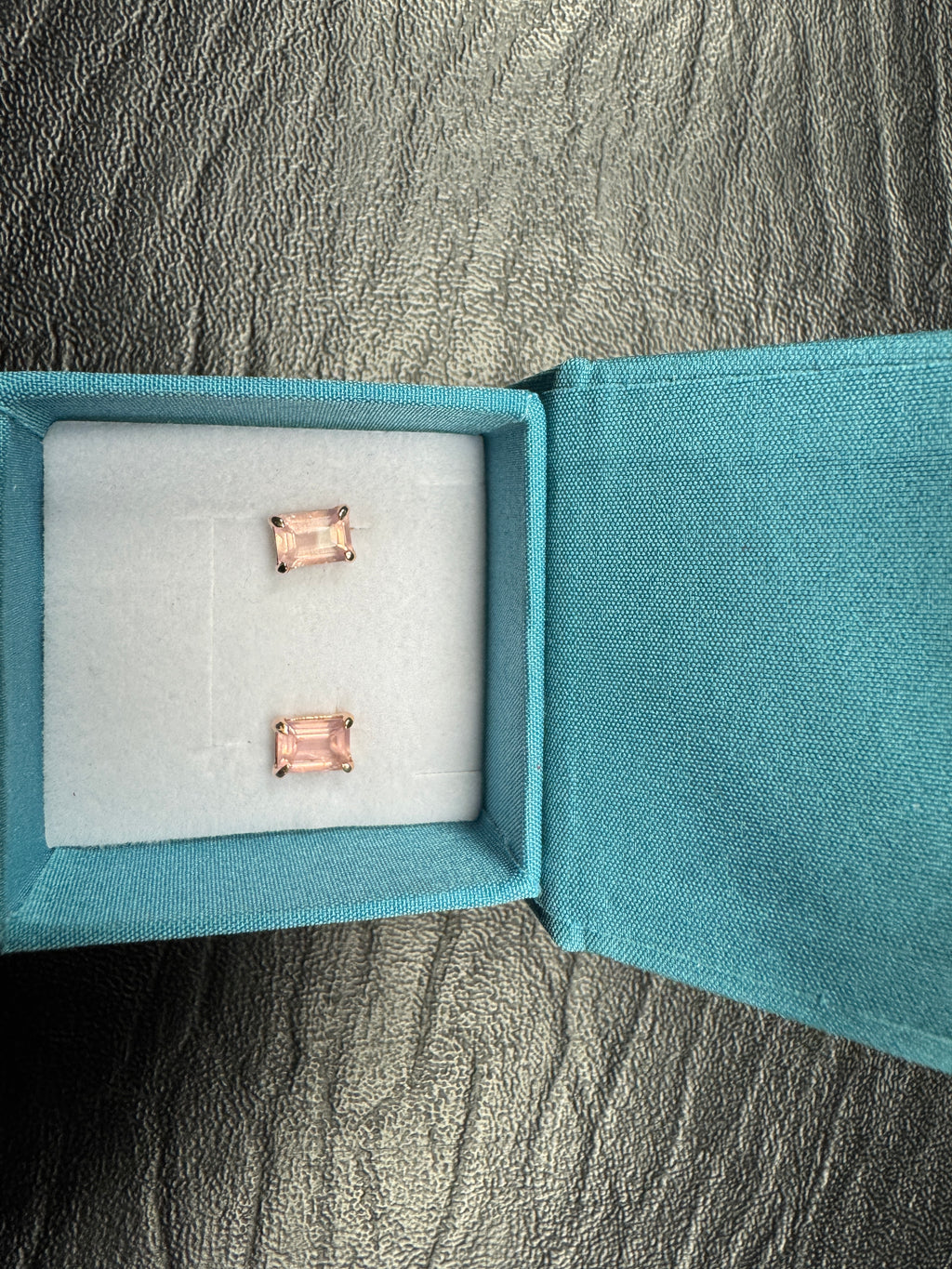 Annapurna oorbellen – Roséverguld zilver met rozenkwarts