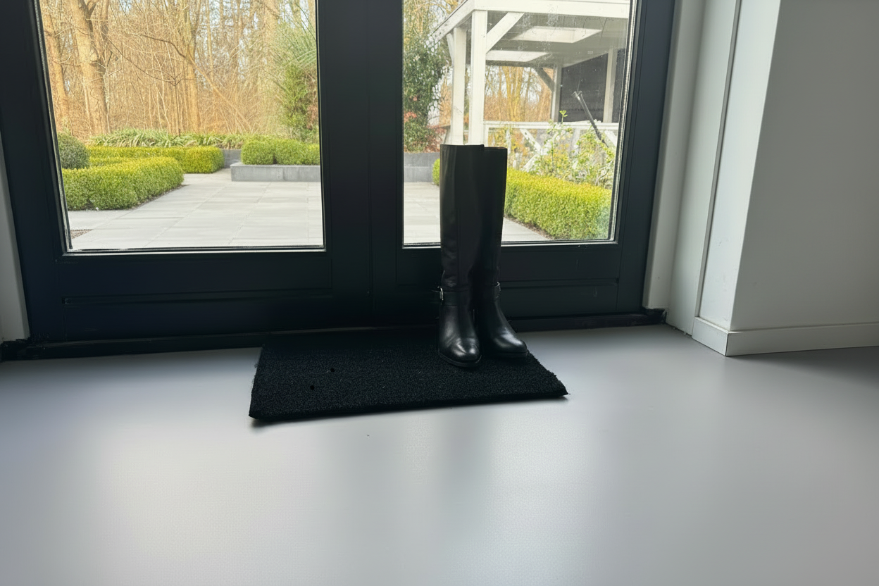 Luxe Kokosmat | Zwart | 60×40 cm | Natuurlijke Deurmat van 100% Kokosvezel