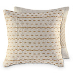 Luxe Sierkussenset van Katoen & Jute – 40×40 cm (Set van 2)