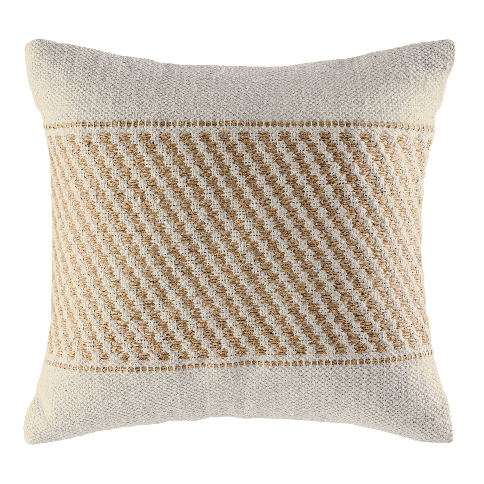 Luxe Sierkussenset van Katoen & Jute – 40×40 cm (Set van 2)