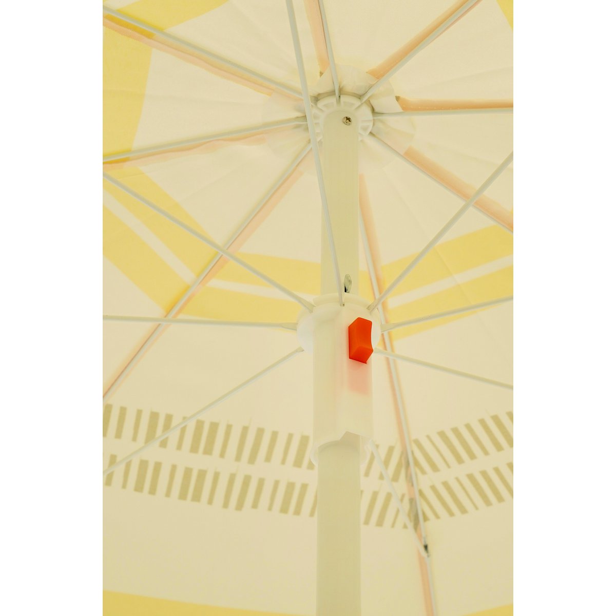 Strandparasol Geel Gestreept – Ø 160 cm