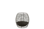 Vuurkorf Rond Rings – Zwart Metaal | Small & Medium