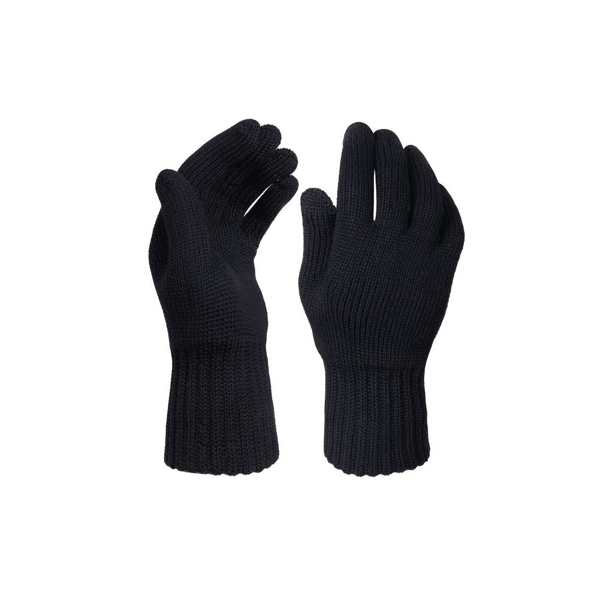 CLASSY HERENhandschoenen – 100% MERINOWOL – zwart