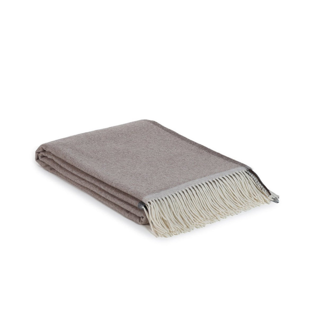 Merino & Kasjmier Plaid MILANO – Bruin