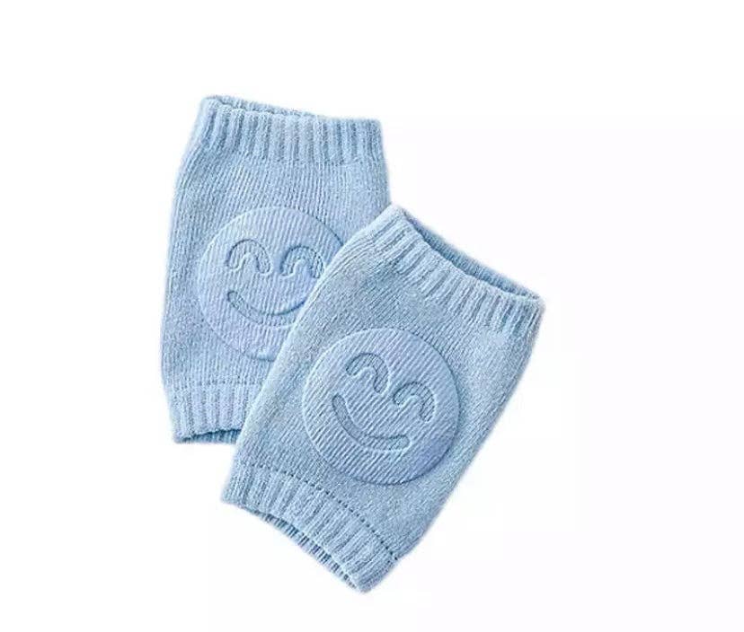Baby Kniebeschermers met Antislip – Blauw