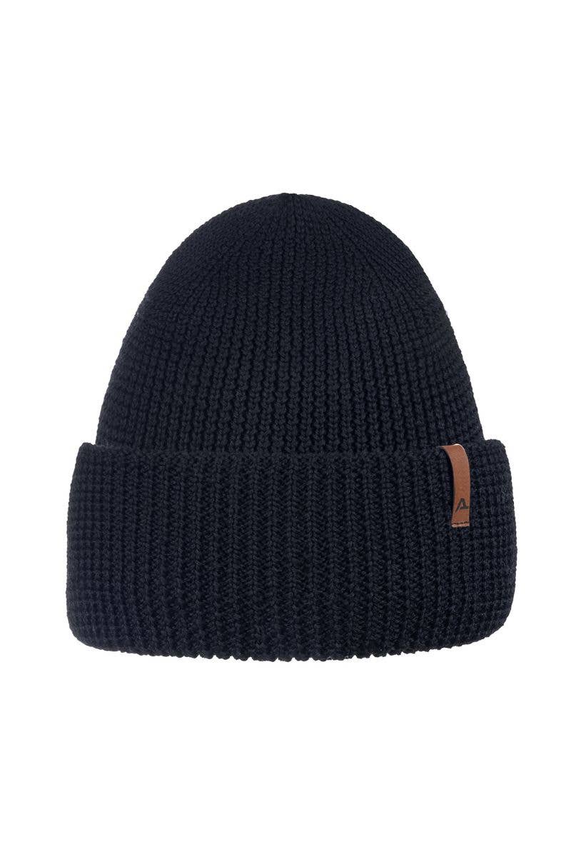 Herenmuts – 100% Merinowol | Zwart