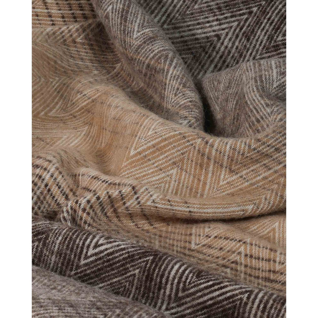 Luxe Wollen Deken MISSONI Savana – Meerkleurig Bruin