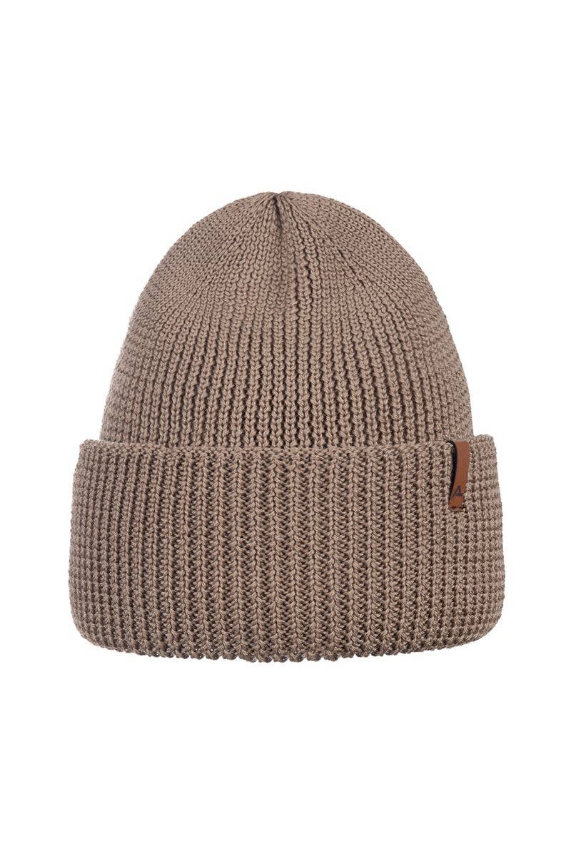 Herenmuts – 100% Merinowol | Camel