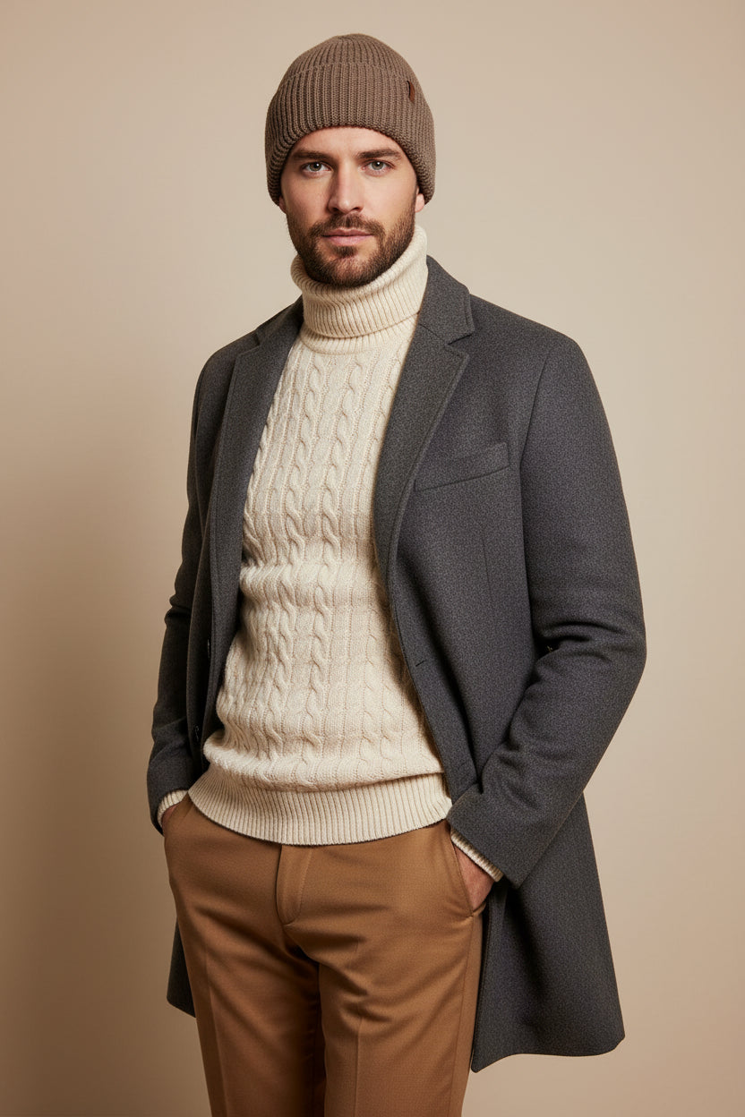 ANDER Harry herenmuts – 100% merinowol