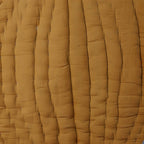 Biologische Mousseline Speelmat – Bladvorm | Mosterd