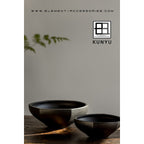Designkom KUNYU 22 – Zwart | Geometrische Perfectie & Tactiel Design