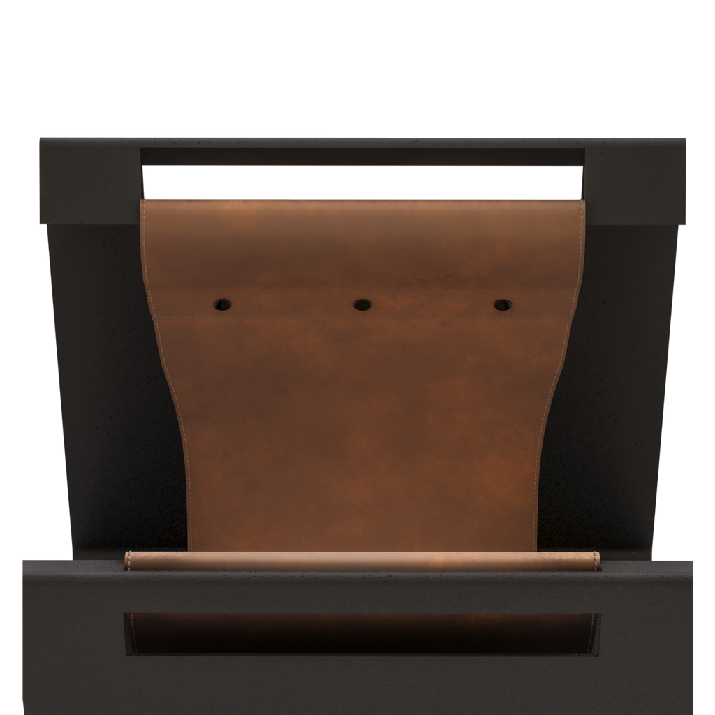 Gorillz Stash Tijdschriftenrek – Vegan Leer – Bruin