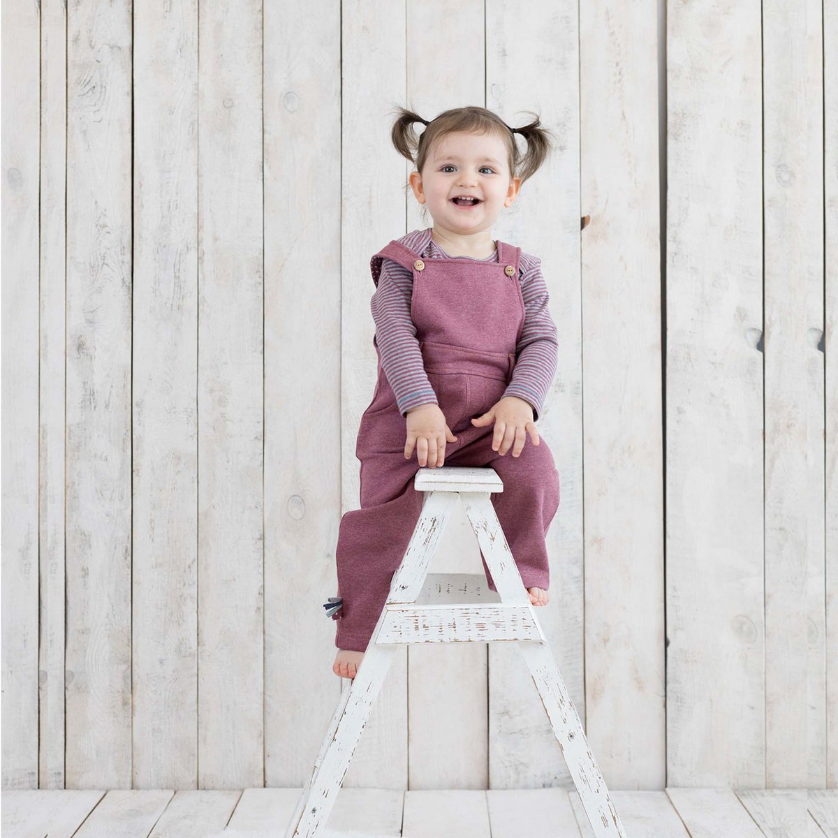 OrganicEra Biologische babybroek, bordeaux