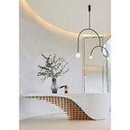 TYLER 46 GR – XL Art Deco Designvaas in Helder Grijs Glas (46 cm)