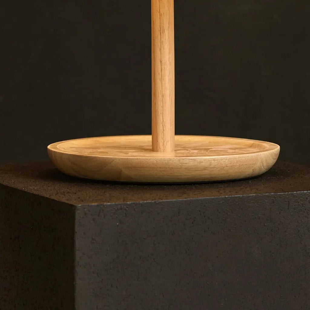 Emily Lichtbruine Houten Lamp | Kabel & Duurzaam Ontwerp