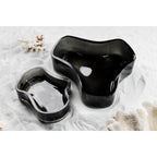 Luxe Kom / Bord CORAL 08 – Grijs | Organisch & Scandinavisch Design