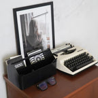 Housevitamin Metalen Opbergbak – Zwart (30 cm)