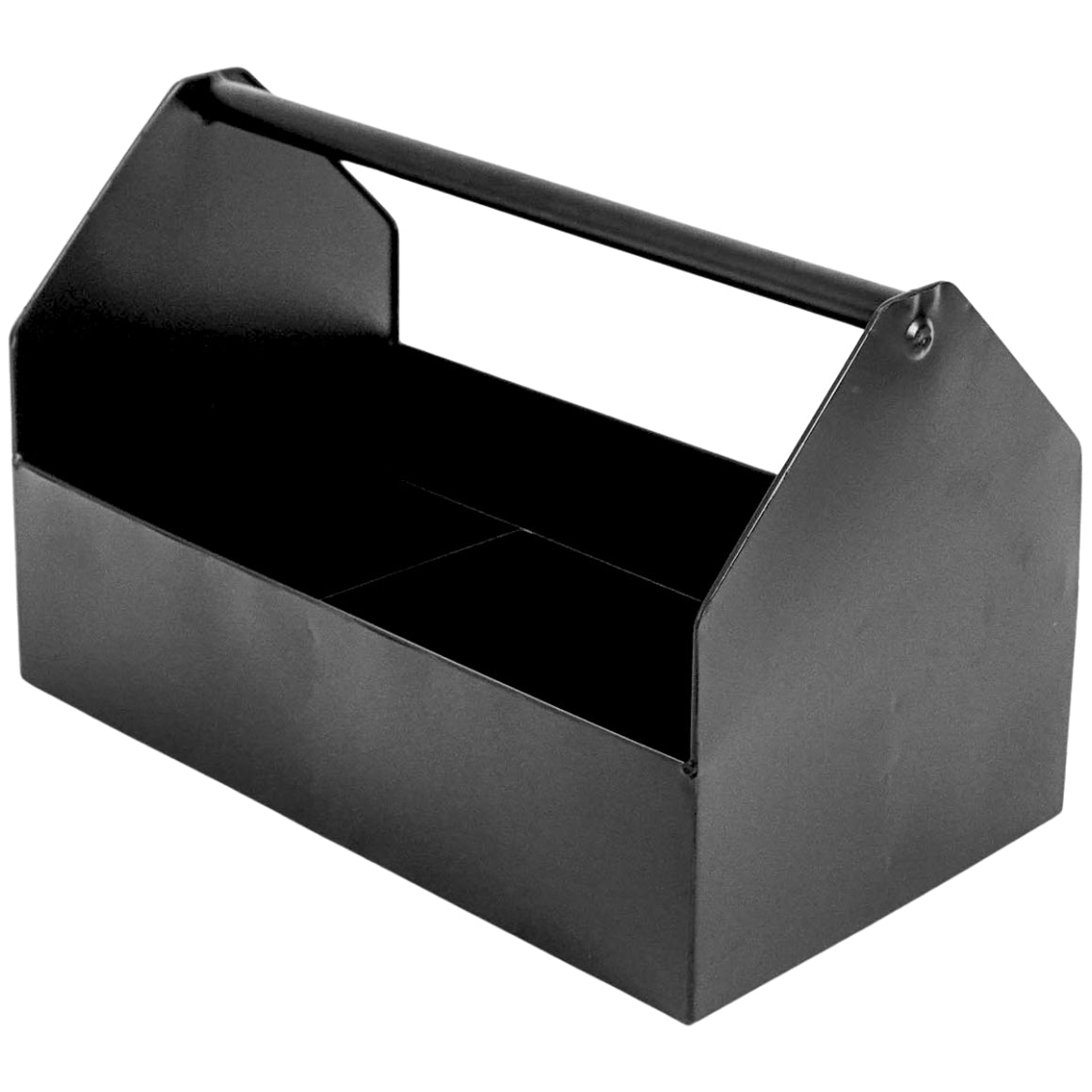 Housevitamin Metalen Opbergbak – Zwart (30 cm)