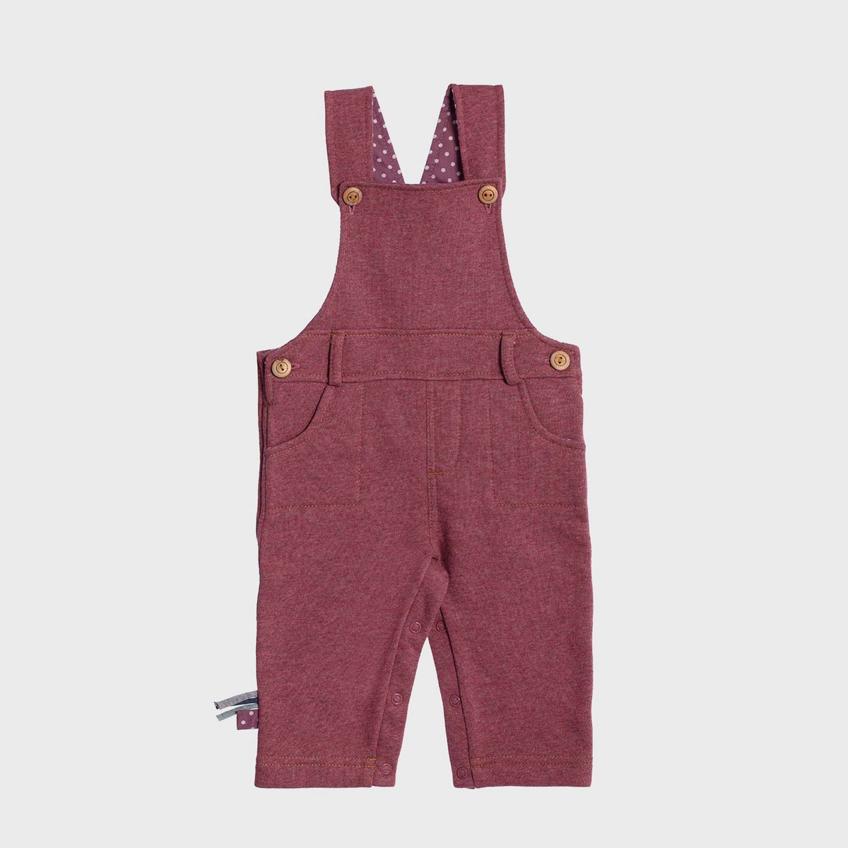 OrganicEra Biologische babybroek, bordeaux