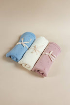 Babydeken van 100% merinowol – 75×100 cm - Grijs