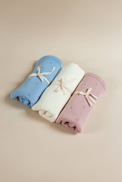 Babydeken van 100% merinowol – 75×100 cm - Grijs