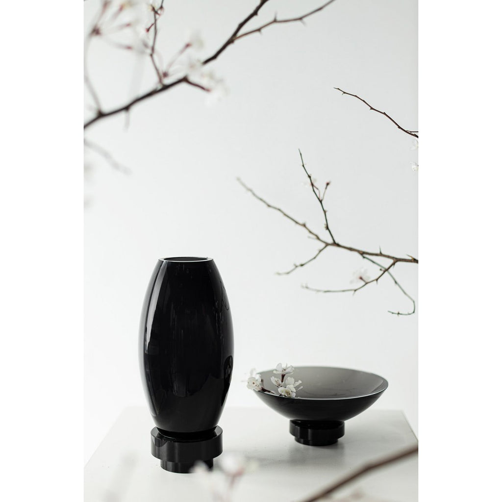 Designvaas RUDAL 15 – Zwart | Minimalistisch & Hedendaags Chinees Design