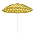 Strandparasol Hartjesprint Bruin – Ø 160 cm
