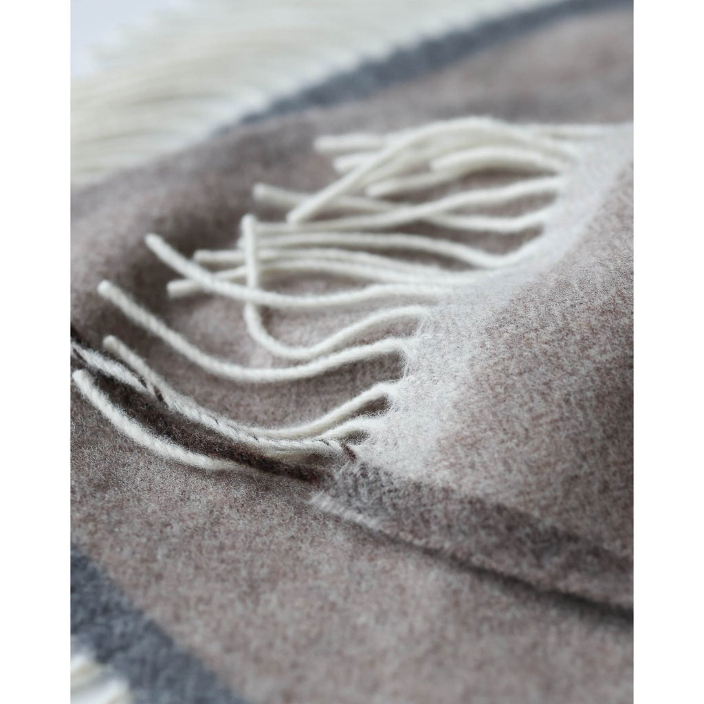 Merino & Kasjmier Plaid MILANO – Bruin