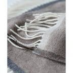 Merino & Kasjmier Plaid MILANO – Bruin