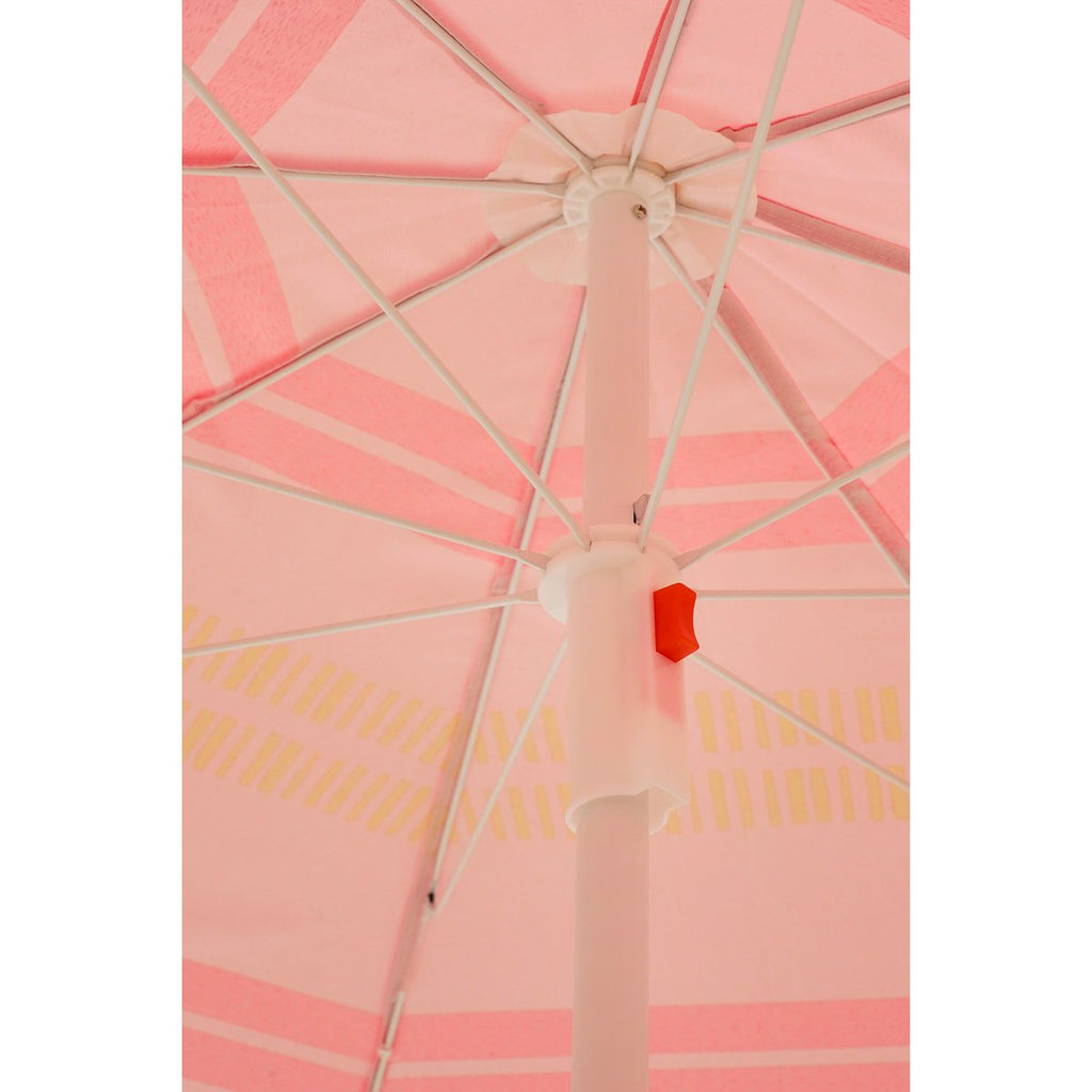 Strandparasol Lichtroze Strepen – Ø 160 cm