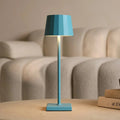 William Amsterdams Blauwe Oplaadbare Tafellamp – Slank design met langdurige sfeerverlichting
