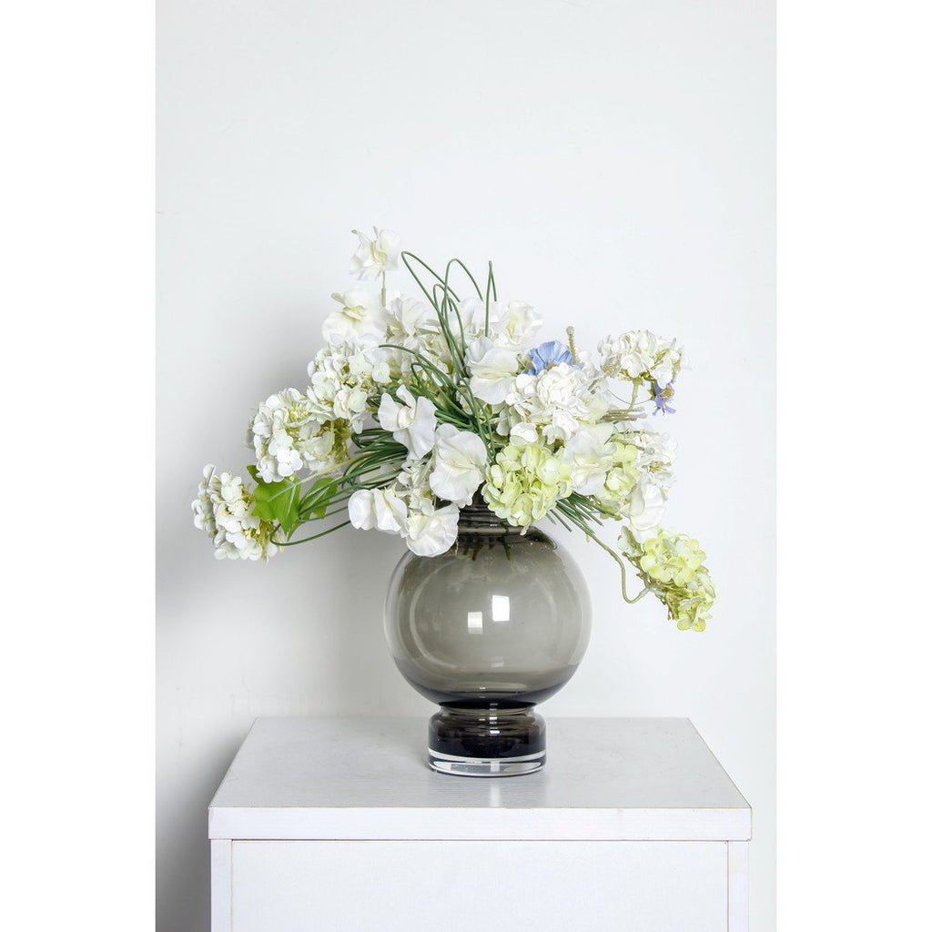 Luxe Designvaas ORU – Bolvorm & Cilindrisch | Minimalistisch Design in Dik Glas