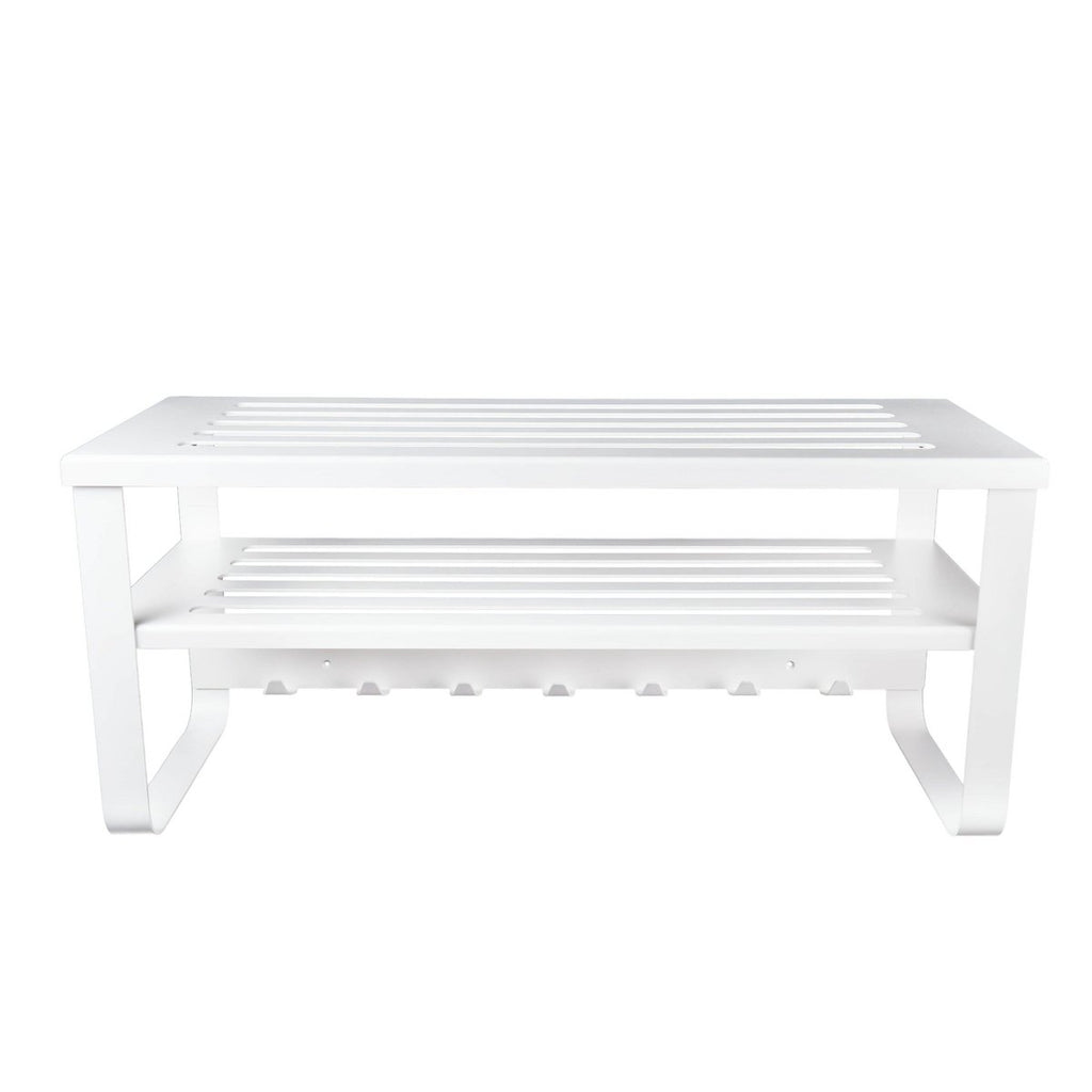 Gorillz Unify Wandkapstok met Hoedenplank – Wit