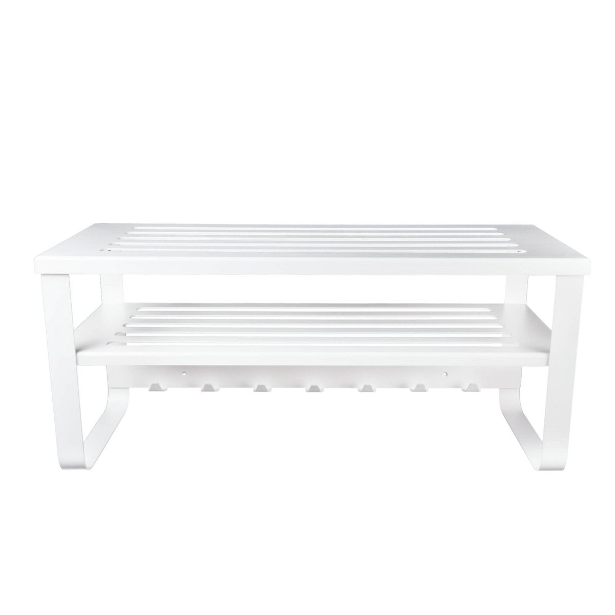 Gorillz Unify Wandkapstok met Hoedenplank – Wit