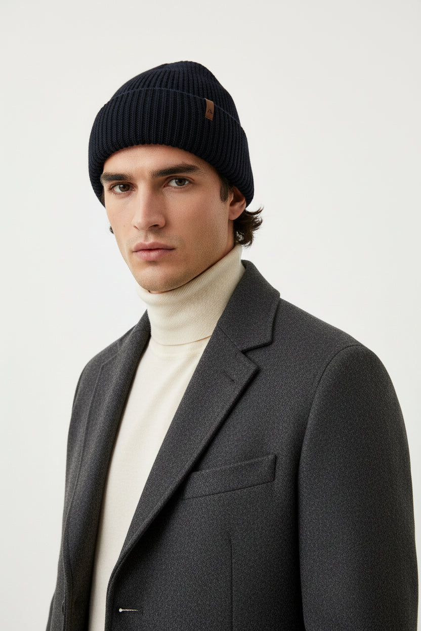 ANDER Harry herenmuts – 100% merinowol