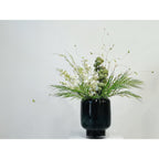 Luxe Designvaas ZADAR 25 – Ink Blue | Modern Klassiek in 9 mm Glas