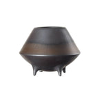 Designvaas OTARU 15 – Brons naar Zwart | Modern Erfgoed & Sculpturale Eleganties