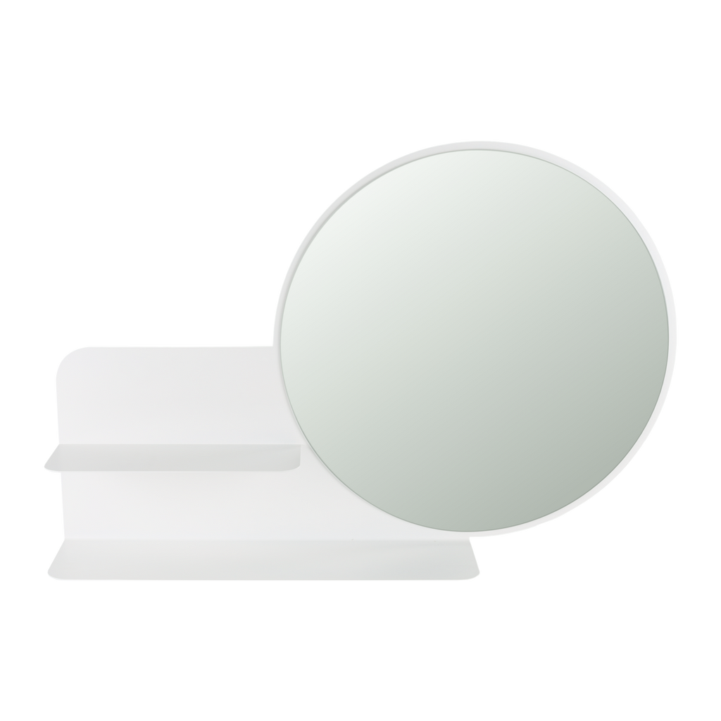 Gorillz Clever Wandspiegel – Wit