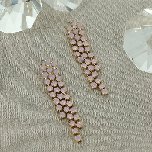 Alice Earrings Rosewater Opal – Otazu