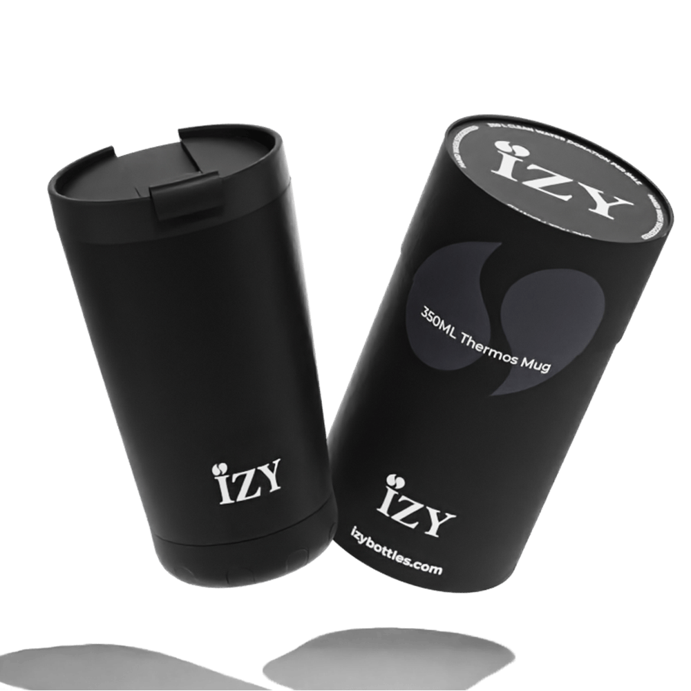 IZY Thermos Mug – Zwart – 350ML
