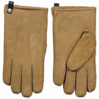 Lamsvacht heren handschoenen - Suède/wol | 4 kleuren | 2 varianten