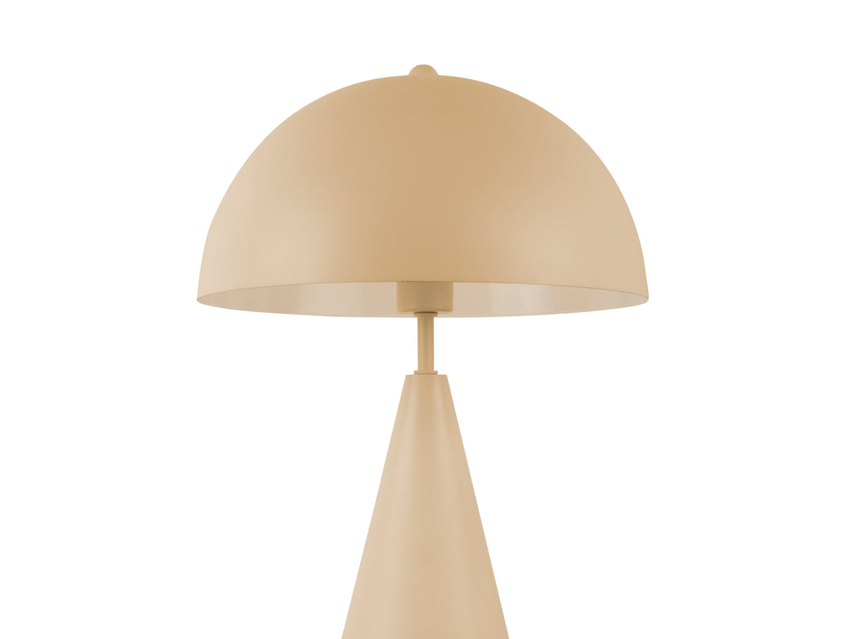 Sublime Small Tafellamp – Latte Brown | Retro Design