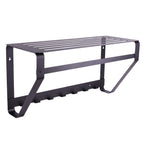 Gorillz Iron Wandkapstok met Hoedenplank – Zwart