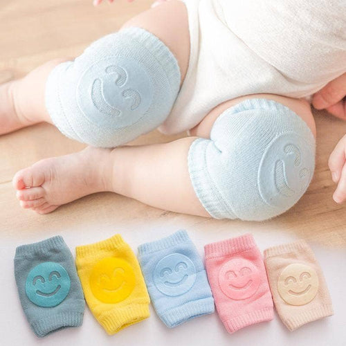 Baby Kniebeschermers met Antislip – Blauw