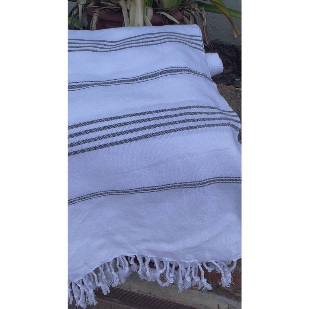 Samimi Amara Luxe Hamamdoek Wit 180x100 cm