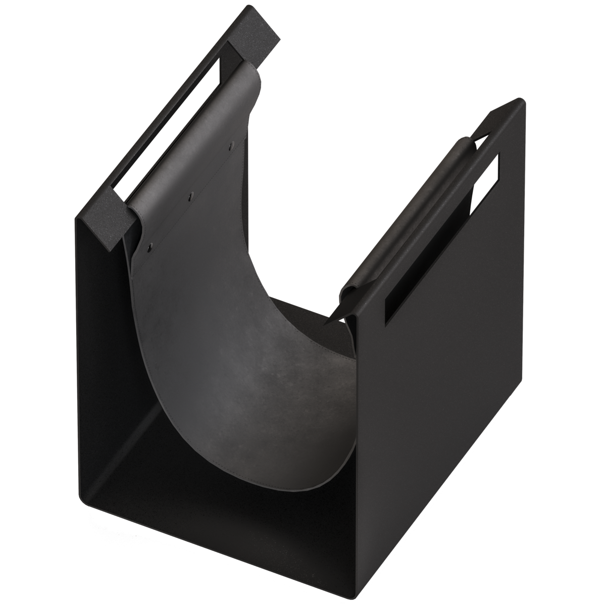 Gorillz Stash Tijdschriftenhouder – Vegan Leer – Zwart