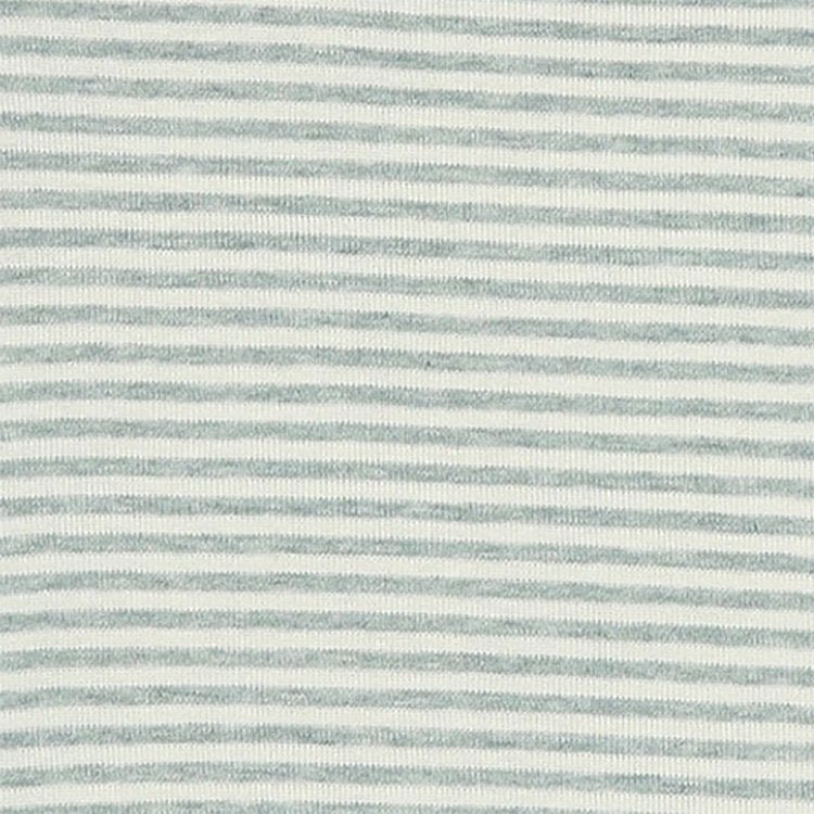 Biologische kimono body met lange mouwen – aqua gestreept