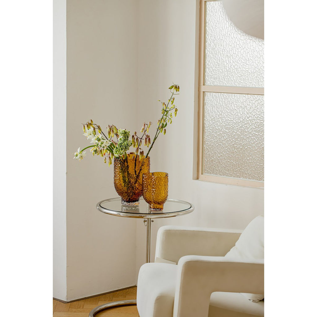 Luxe Bloemenvaas PET 25 – Amber | Praktisch & Tijdloos Design