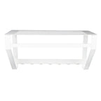 Gorillz Iron Wandkapstok met Hoedenplank – Wit