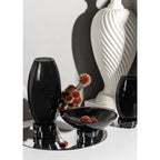Designvaas RUDAL 15 – Zwart | Minimalistisch & Hedendaags Chinees Design